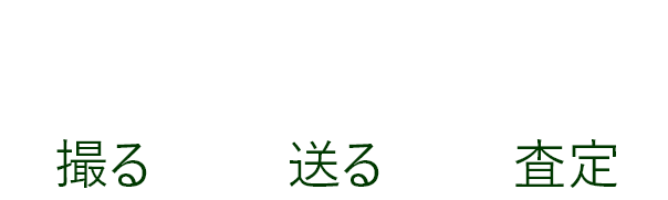 LINE査定のお申込み手順 撮る・送る・査定